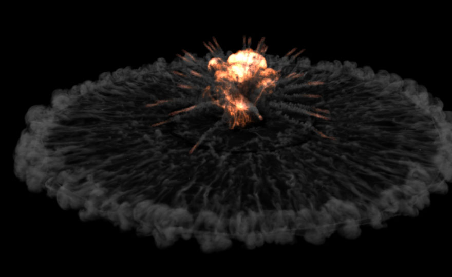 FumeFX Explosion R&D